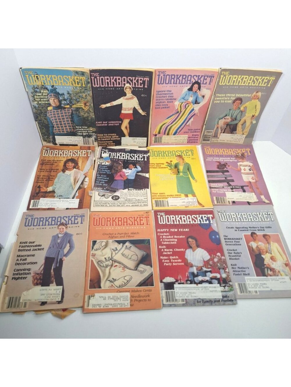 Workbasket Vintage Craft Magazines 1970s 1980s 1990s Lot 40 Issues - Picture 2 of 9